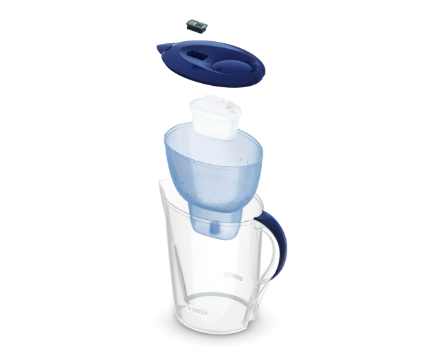 Brita Dzbanek Marella XL niebieska + 2 wkłady filtrujące MAXTRAPRO - 1533415 - zdjęcie 3